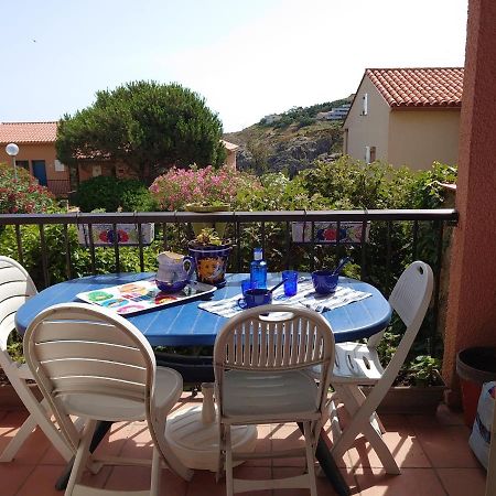 4RB86 Appartement type T2 cabine dans résidence bord de mer à Collioure Exterior foto