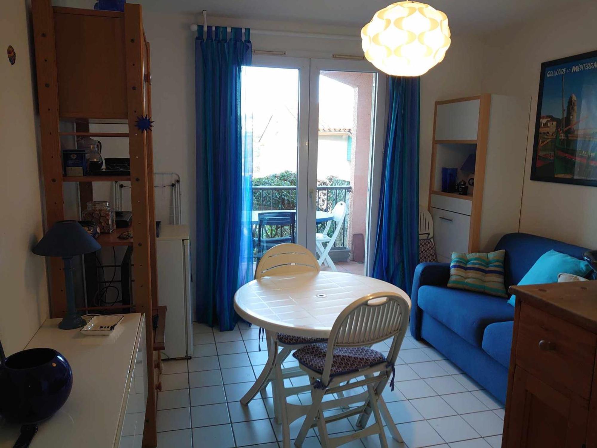 4RB86 Appartement type T2 cabine dans résidence bord de mer à Collioure Exterior foto